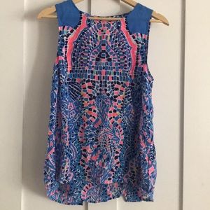 Lilly Pulitzer Silk Top